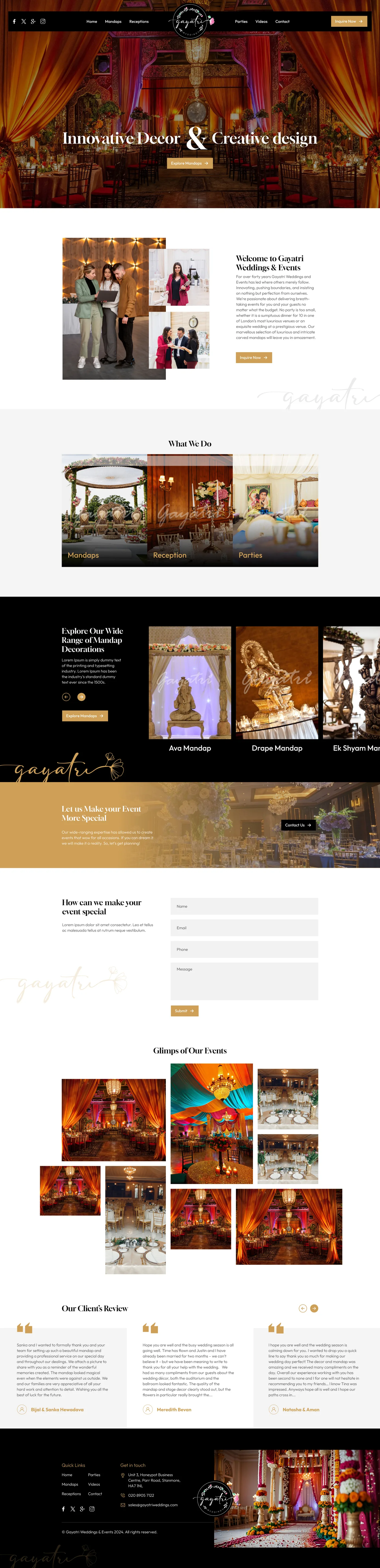 Gayatri Wedding